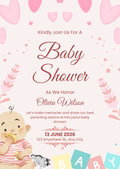 Baby Shower Invitation Card